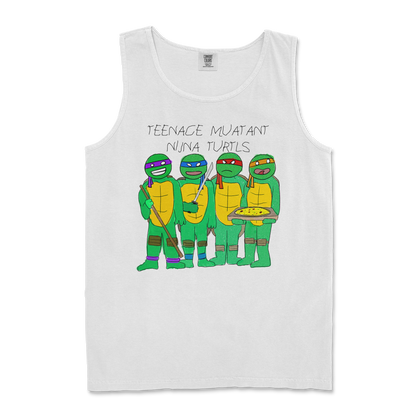 Comfort Colors Tank Top Ninja Turtles in White