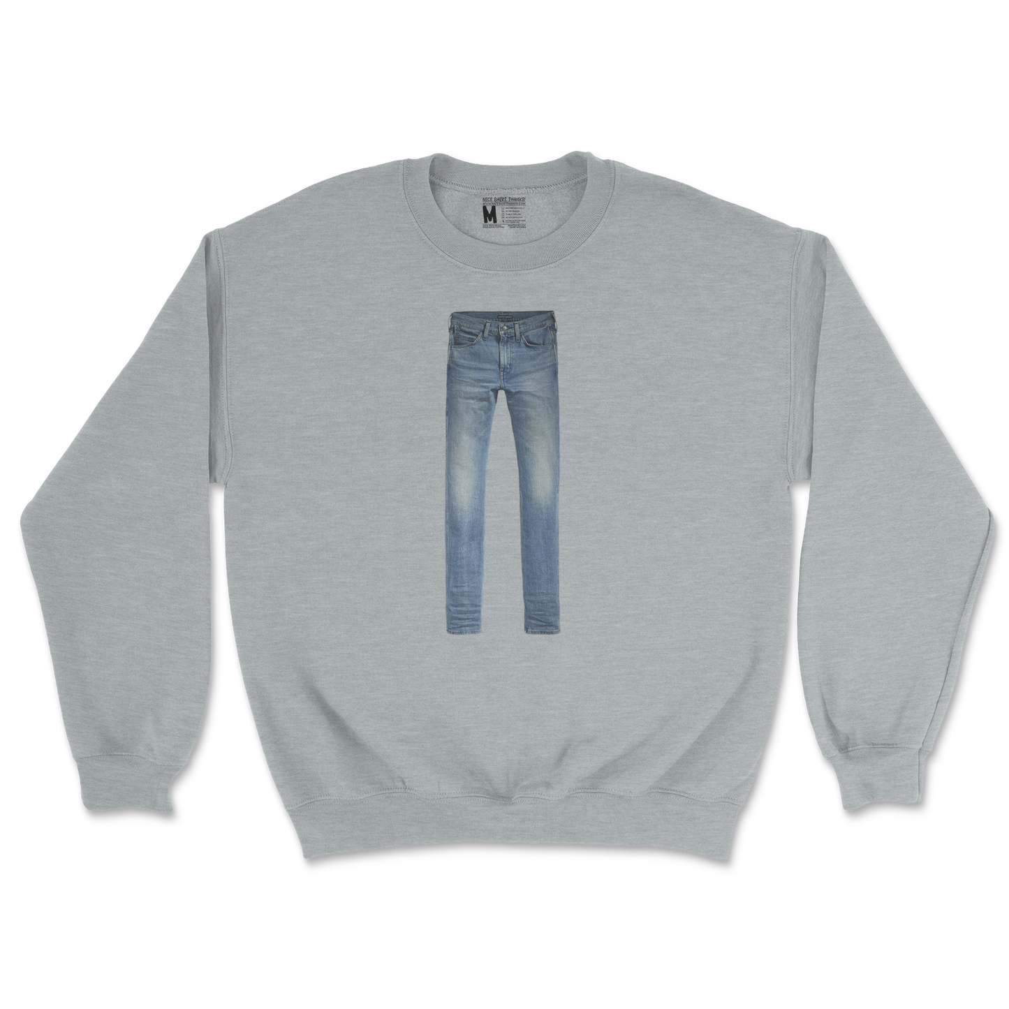 Gildan SoftStyle Crew Neck Pants in Sports Grey