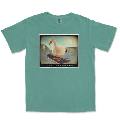 Comfort Colors T-Shirt Do A Flip in LightGreen