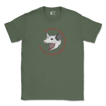 Gildan SoftStyle T-Shirt in Military Green