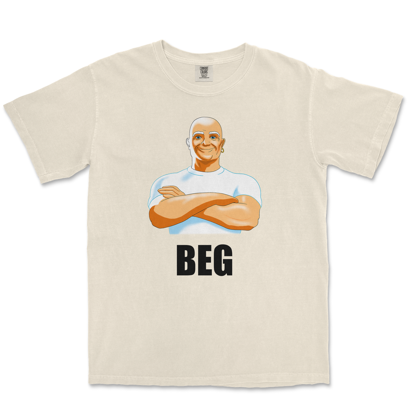 Comfort Colors T-Shirt Beg in Ivory