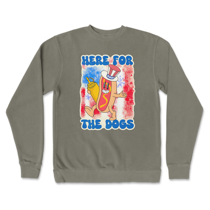 Independent Clothing Co. Crew Neck Hot Dog in Army