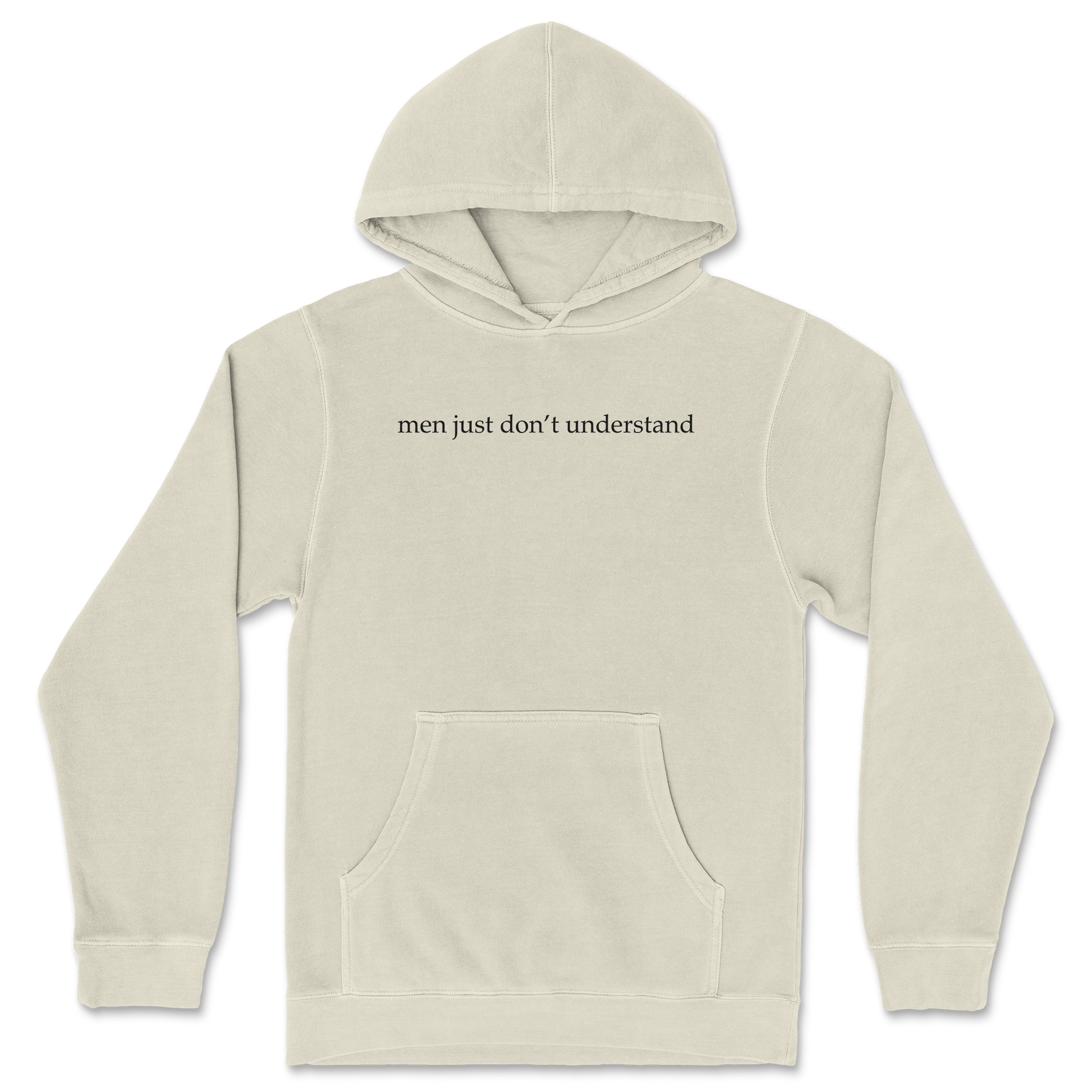 Independent Clothing Co. Hoodie Men Dont Understand in Ivory