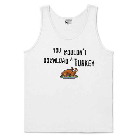 Gildan SoftStyle Tank Top Downloadable Turkey  in White