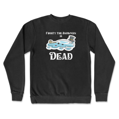 Independent Clothing Co. Crew Neck Frosty is Dead  in Black