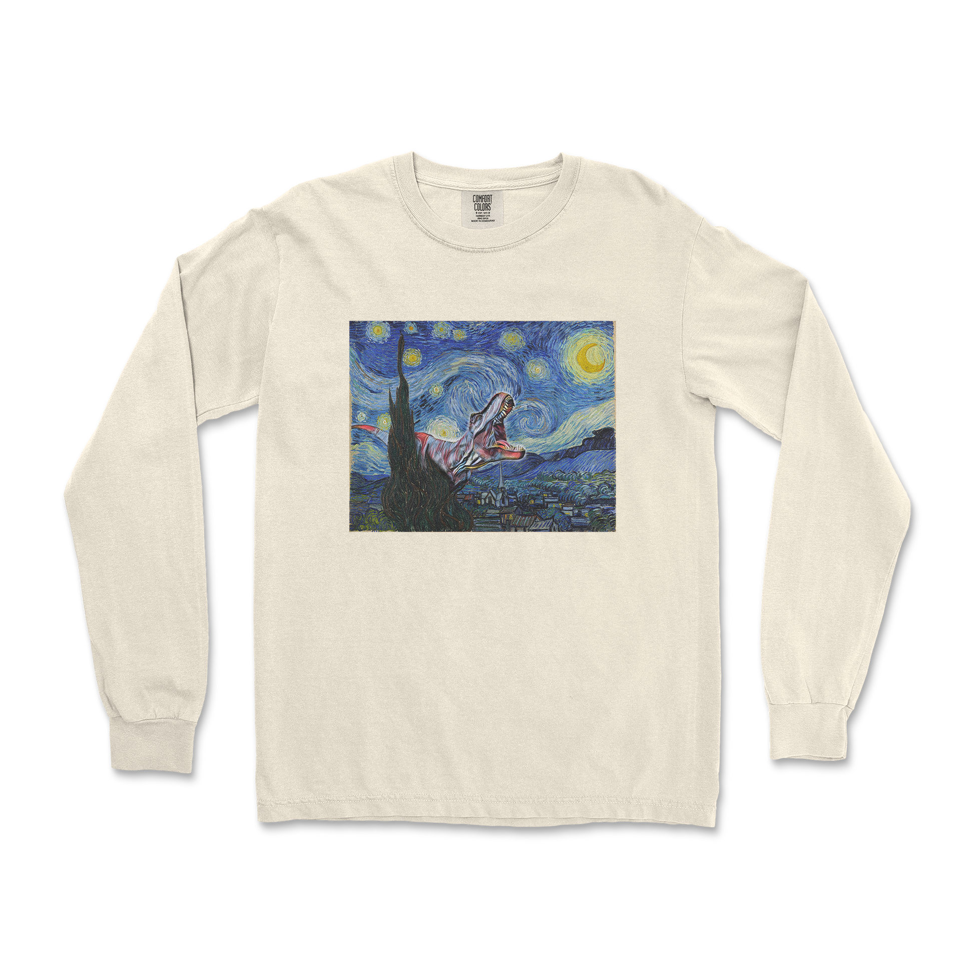 Comfort Colors Long Sleeve Van Gogh but Cooler in Ivory