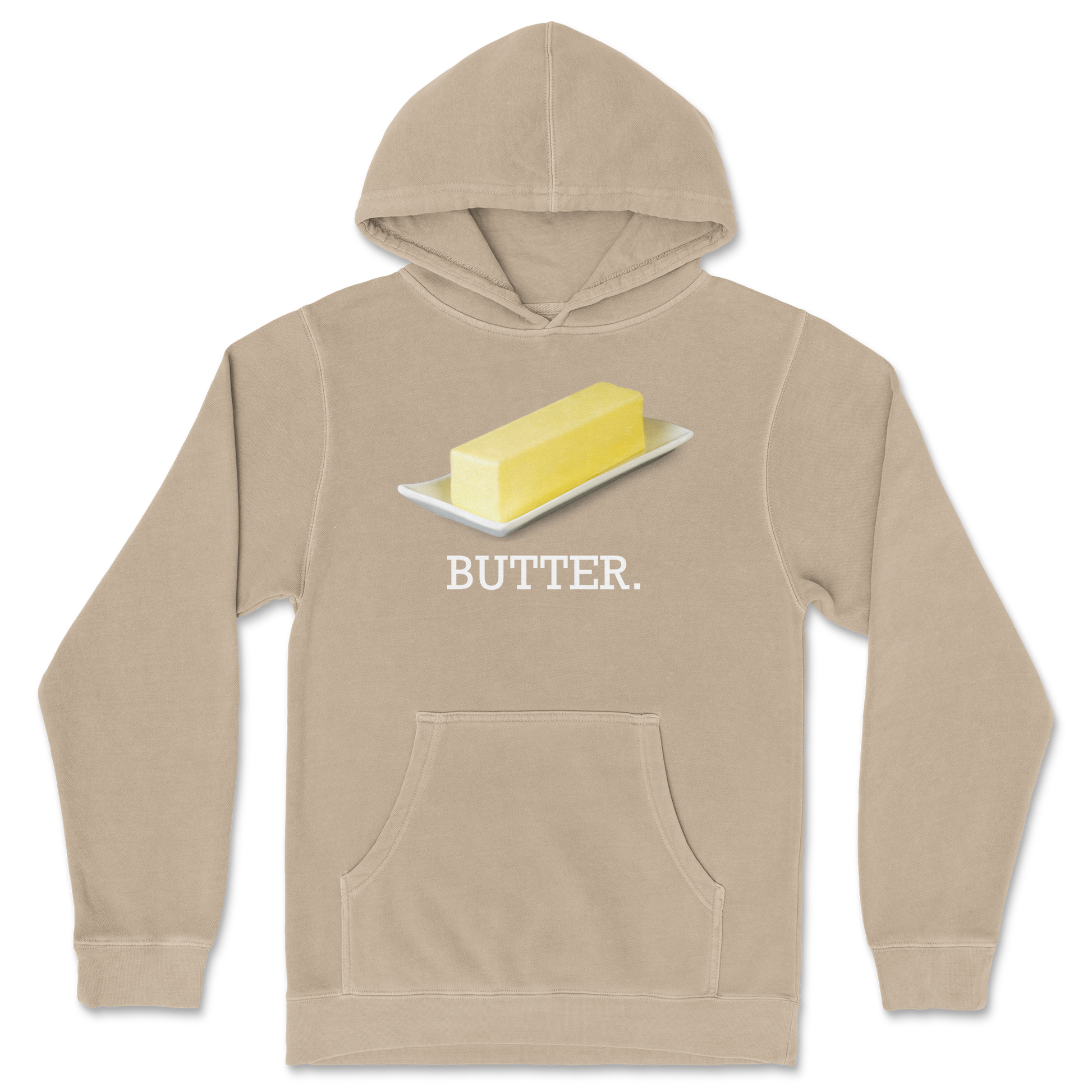 Independent Clothing Co. Hoodie Butter in Sandstone