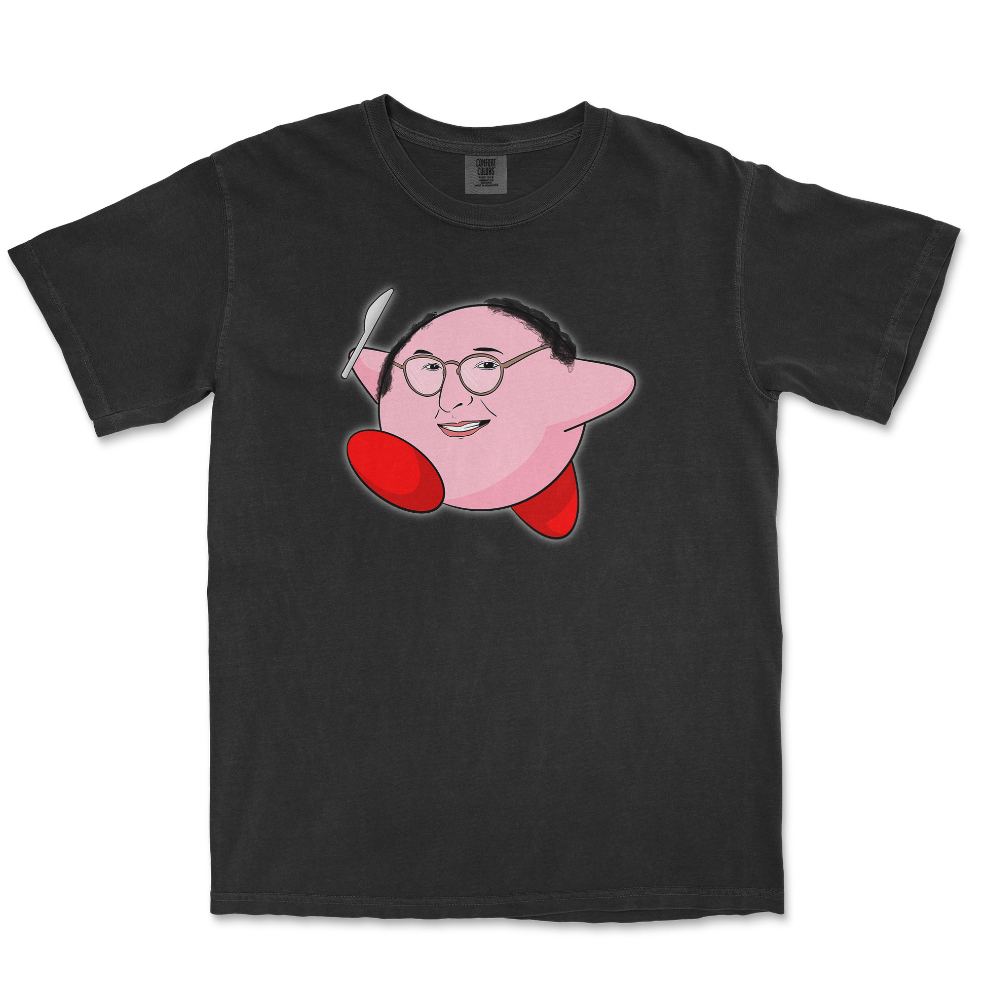 Comfort Colors T-Shirt Kirby George in Black