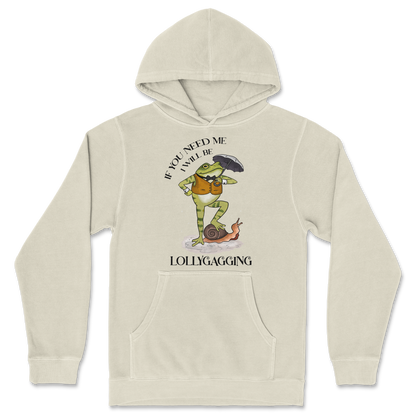 Independent Clothing Co. Hoodie Lollygagging  in Ivory