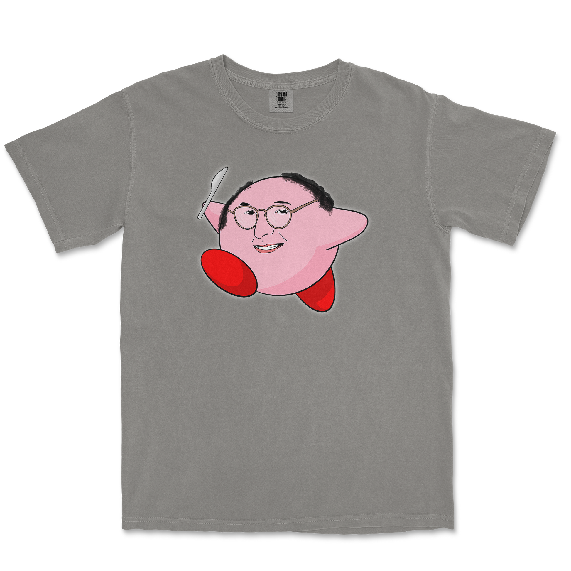 Comfort Colors T-Shirt Kirby George in Grey