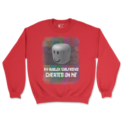 Gildan SoftStyle Crew Neck Roblox GF in Red