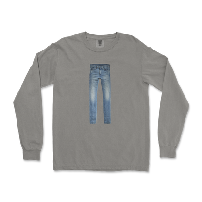 Comfort Colors Long Sleeve Pants in Grey