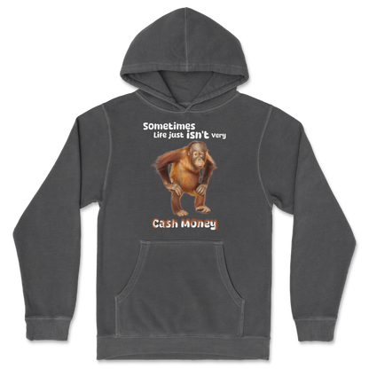 Independent Clothing Co. Hoodie Cash Money Monkey  in Black