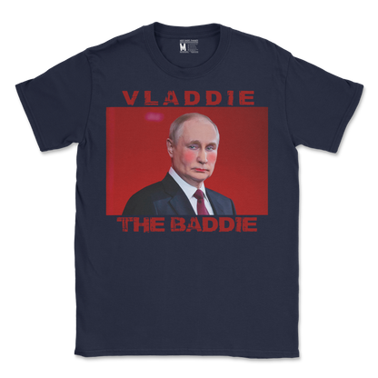 Gildan SoftStyle T-Shirt Vladdie The Baddie in Navy