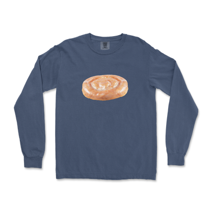 Comfort Colors Long Sleeve Honey Bun in Midnight