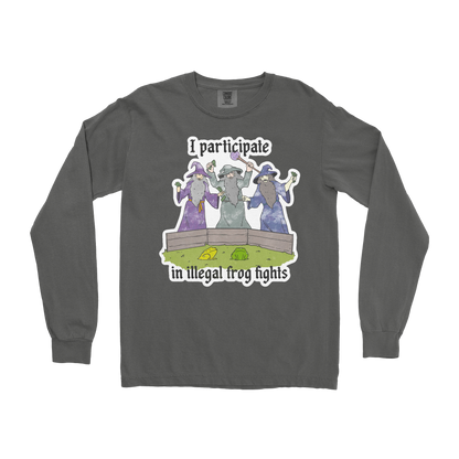 Comfort Colors Long Sleeve Wizard Activities  in Pepper