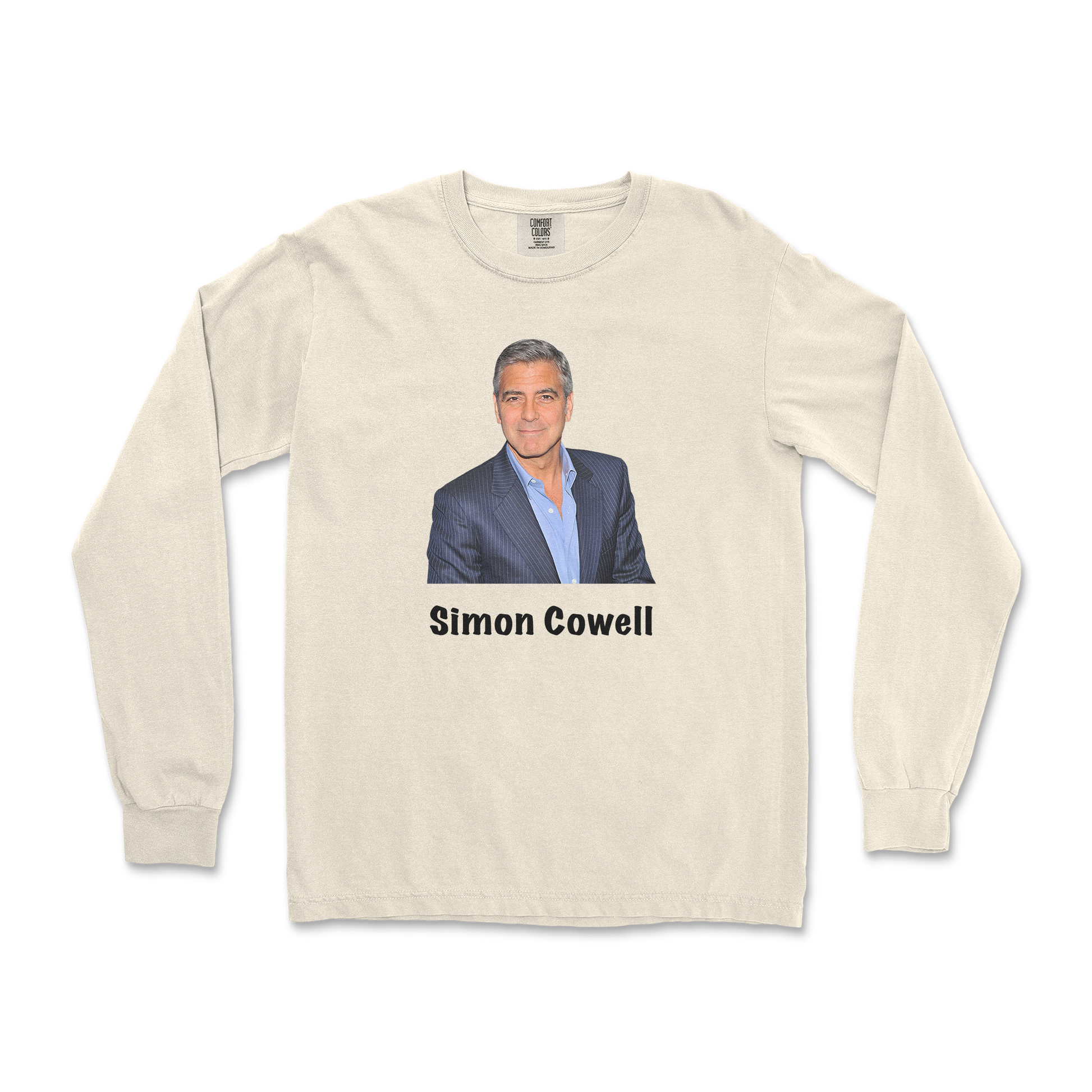 Comfort Colors Long Sleeve Simon in Ivory