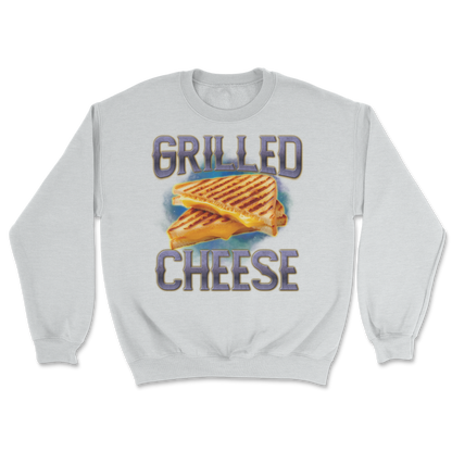 The Nice Shirt Crew Neck Grilled Cheese  in Sports-Grey