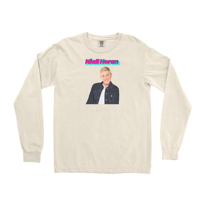 Comfort Colors Long Sleeve Niall Horan in Ivory