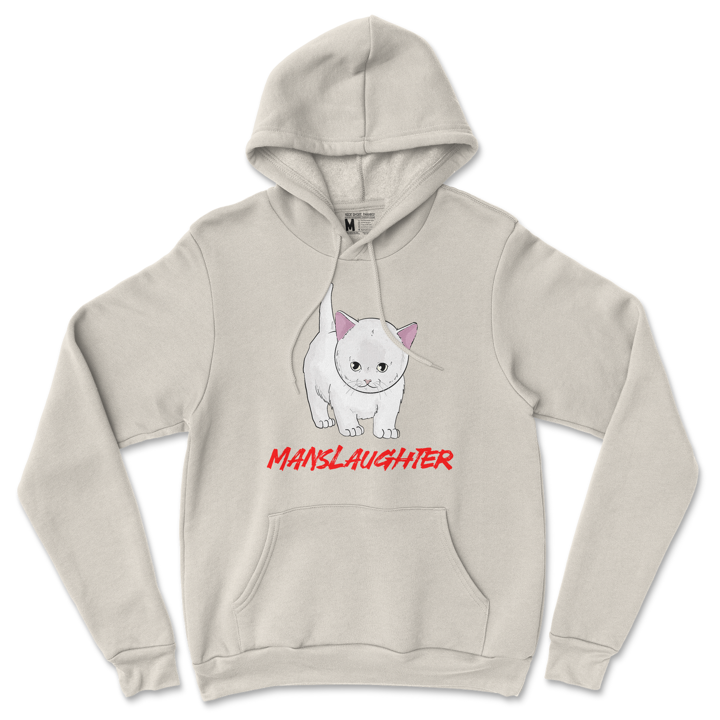 Gildan SoftStyle Hoodie Manslaughter in Sand