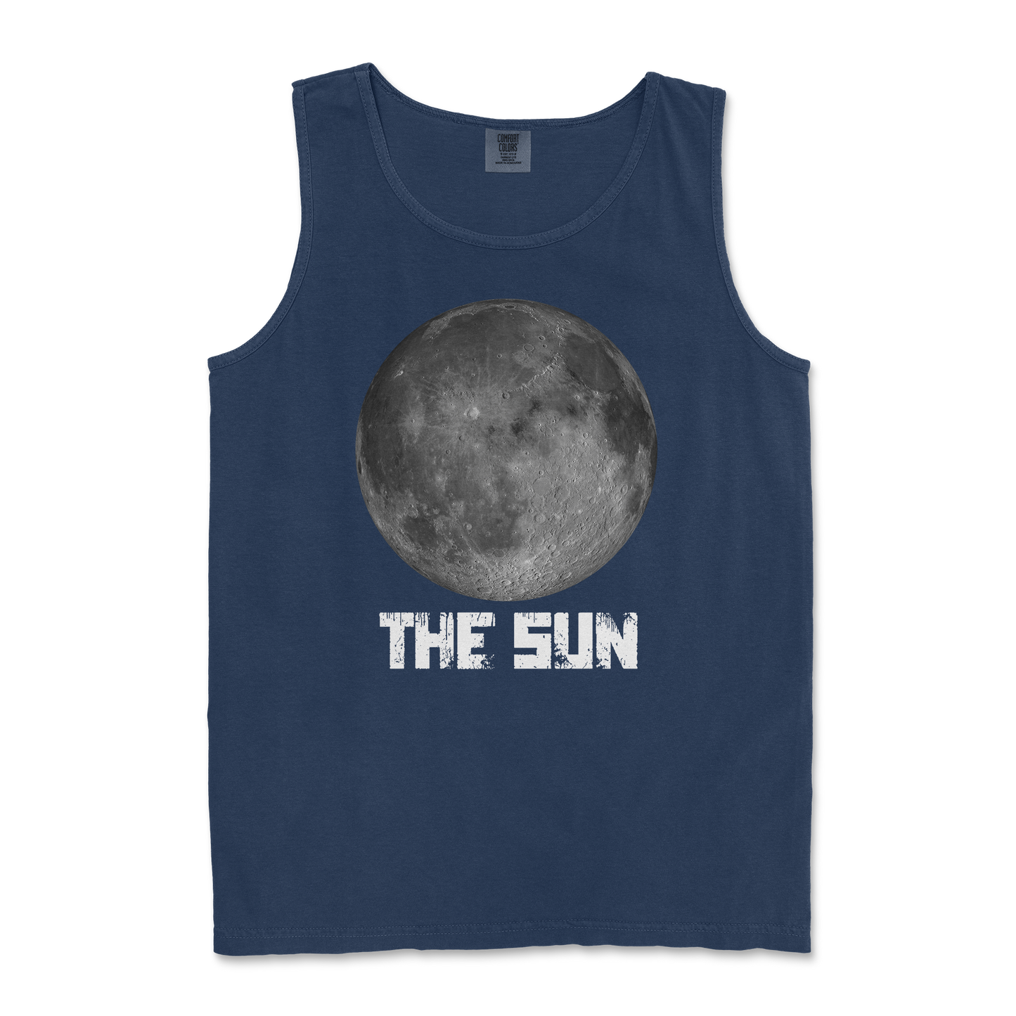 Comfort Colors Tank Top The Sun in TrueNavy