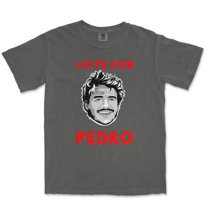 Comfort Colors T-Shirt Vote For Pedro in Pepper