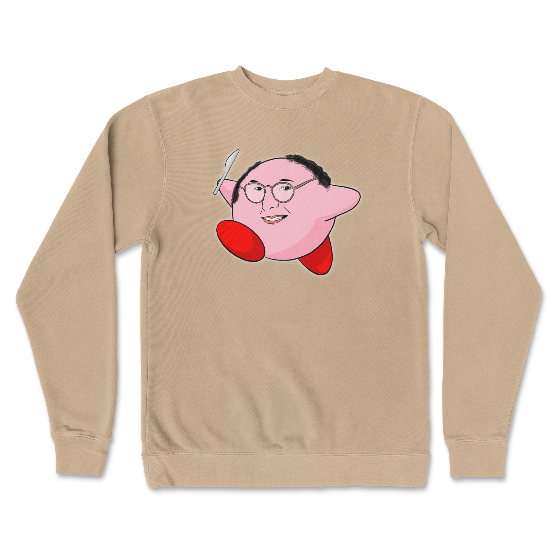 Independent Clothing Co. Crew Neck Kirby George in Sandstone