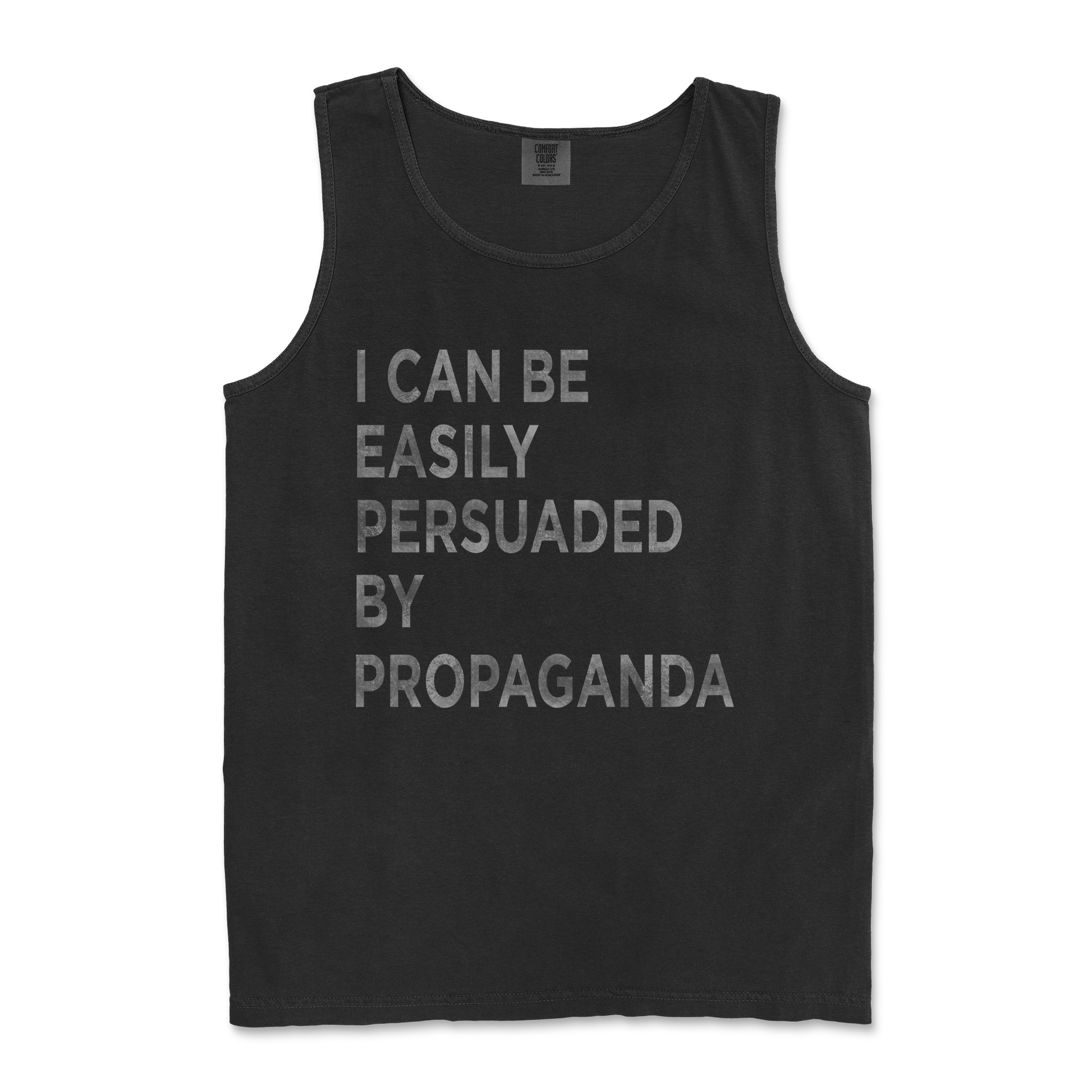 Comfort Colors Tank Top Propaganda in Black