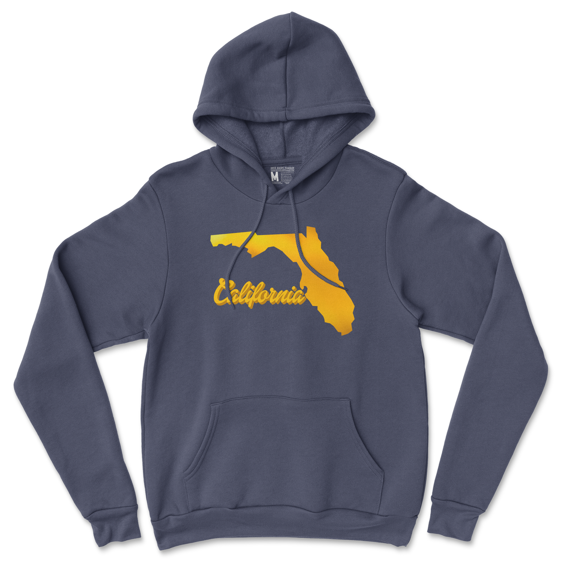 Gildan SoftStyle Hoodie California in Navy