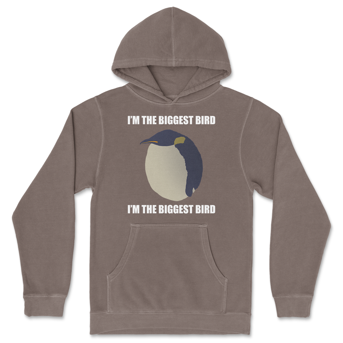 Independent Clothing Co. Hoodie I Am The Biggets Bird in Clay