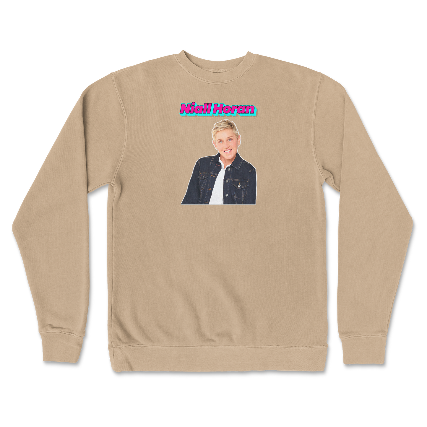 Independent Clothing Co. Crew Neck Niall Horan in Sandstone