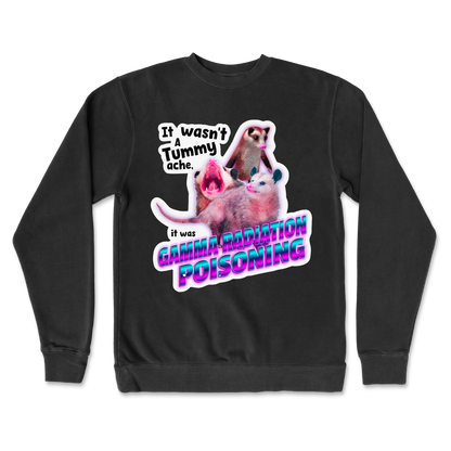 Independent Clothing Co. Crew Neck Possum Radiation  in Black