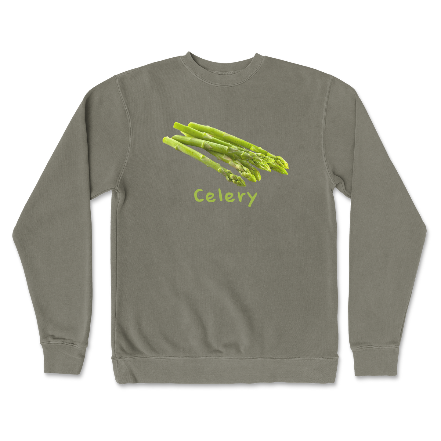 Independent Clothing Co. Crew Neck Celery in Army