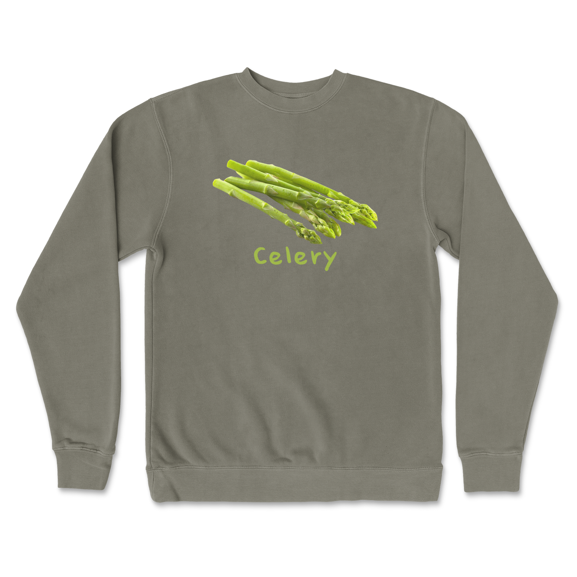 Independent Clothing Co. Crew Neck Celery in Army