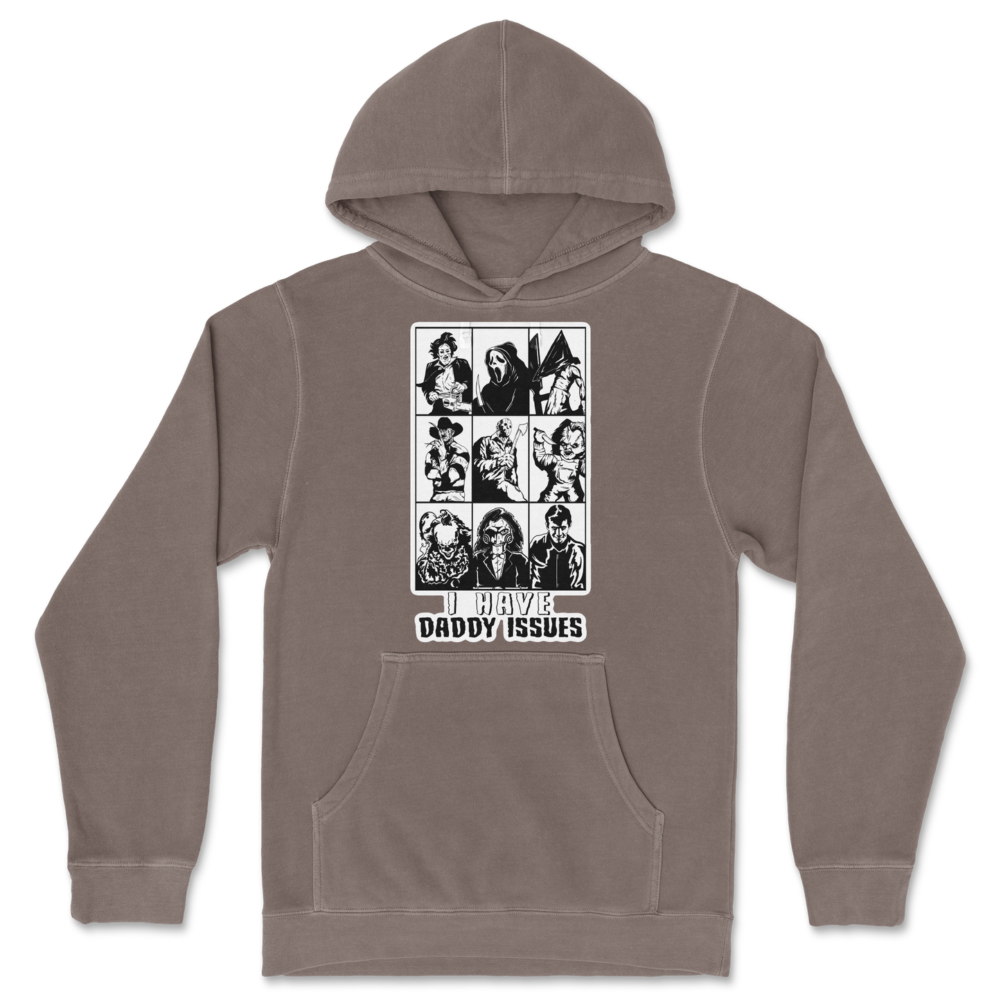 Independent Clothing Co. Hoodie Daddy Issues  in Clay