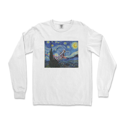 Comfort Colors Long Sleeve Van Gogh but Cooler in White