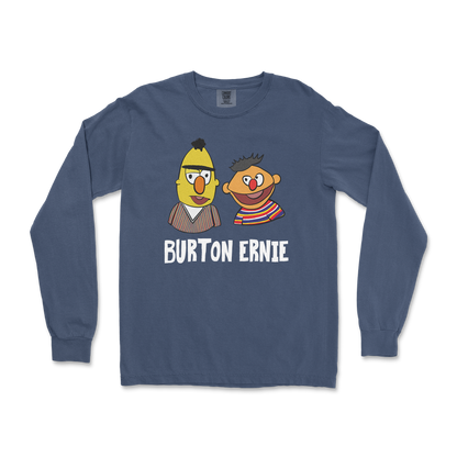 Comfort Colors Long Sleeve Burton Ernie in Midnight