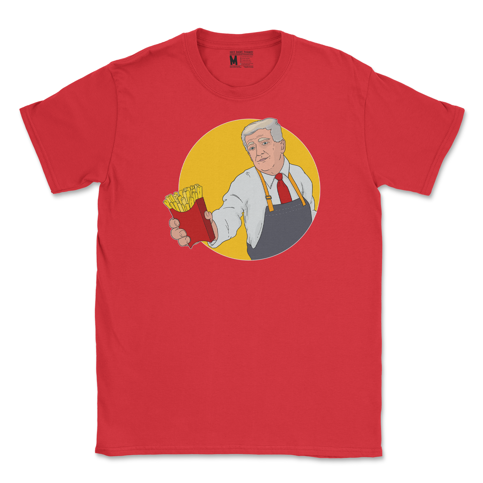 Gildan SoftStyle T-Shirt McTrump  in Red