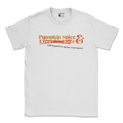 Gildan SoftStyle T-Shirt Pumpkin Spice  in White