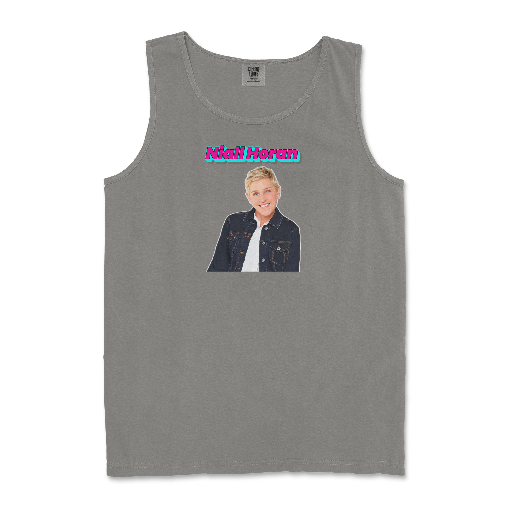 Comfort Colors Tank Top Niall Horan in Grey