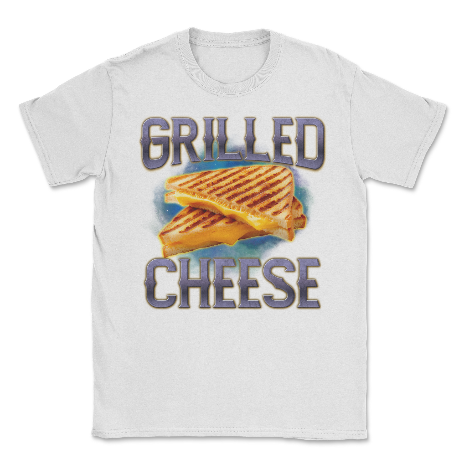 The Nice Shirt T-Shirt Grilled Cheese  in White