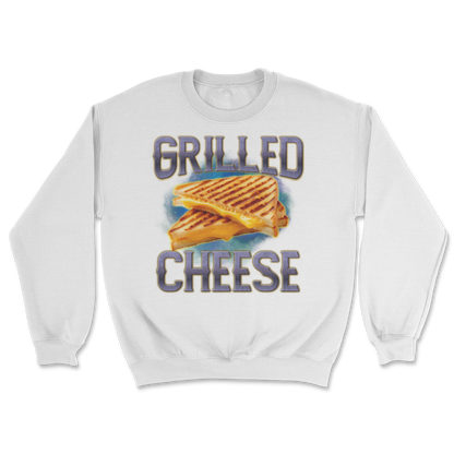 The Nice Shirt Crew Neck Grilled Cheese  in White