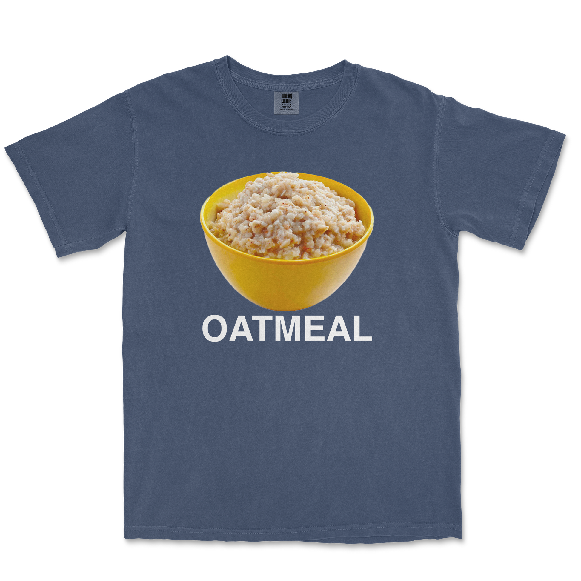 Comfort Colors T-Shirt Oatmeal in Midnight