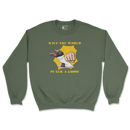 Gildan SoftStyle Crew Neck in Military Green