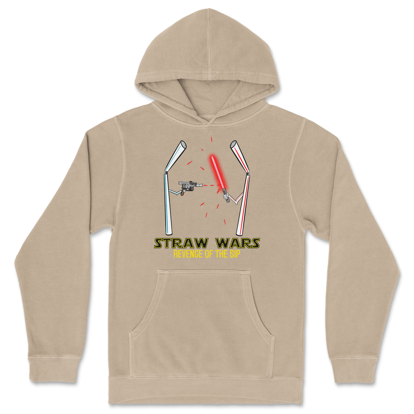 Independent Clothing Co. Hoodie Straw Wars in Sandstone