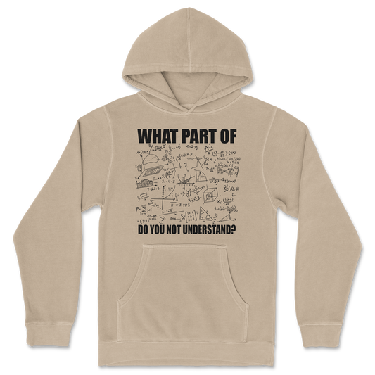 Independent Clothing Co. Hoodie Math Problem  in Sandstone