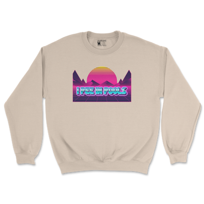 Gildan SoftStyle Crew Neck I Pee in Pools in Sand