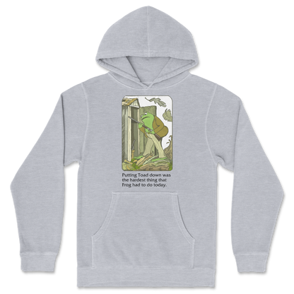 Independent Clothing Co. Hoodie Frog and Toad  in Grey-Heather