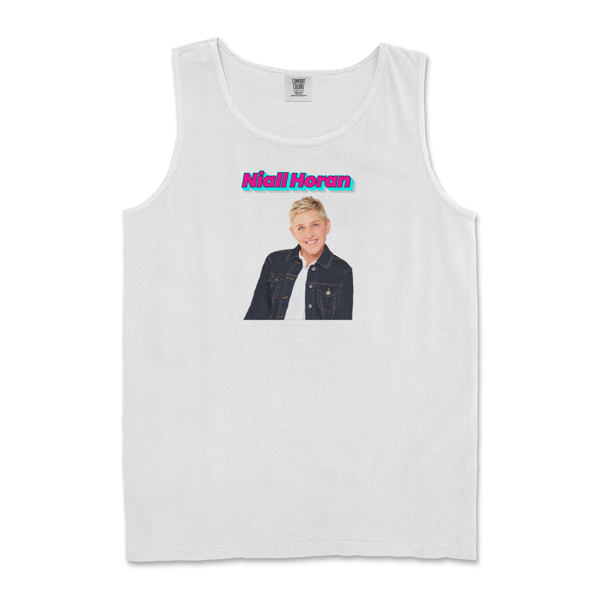 Comfort Colors Tank Top Niall Horan in White