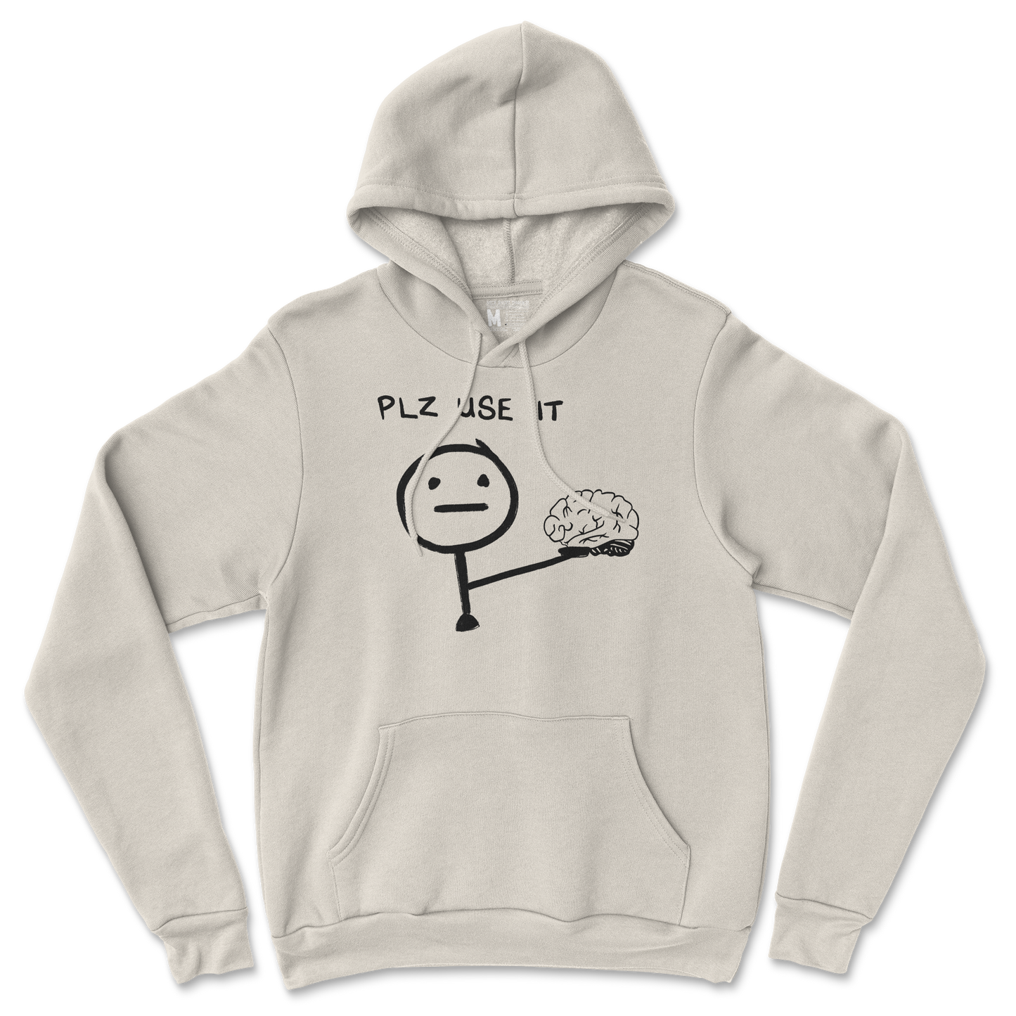 The Nice Shirt Hoodie Plz Use It in Sand